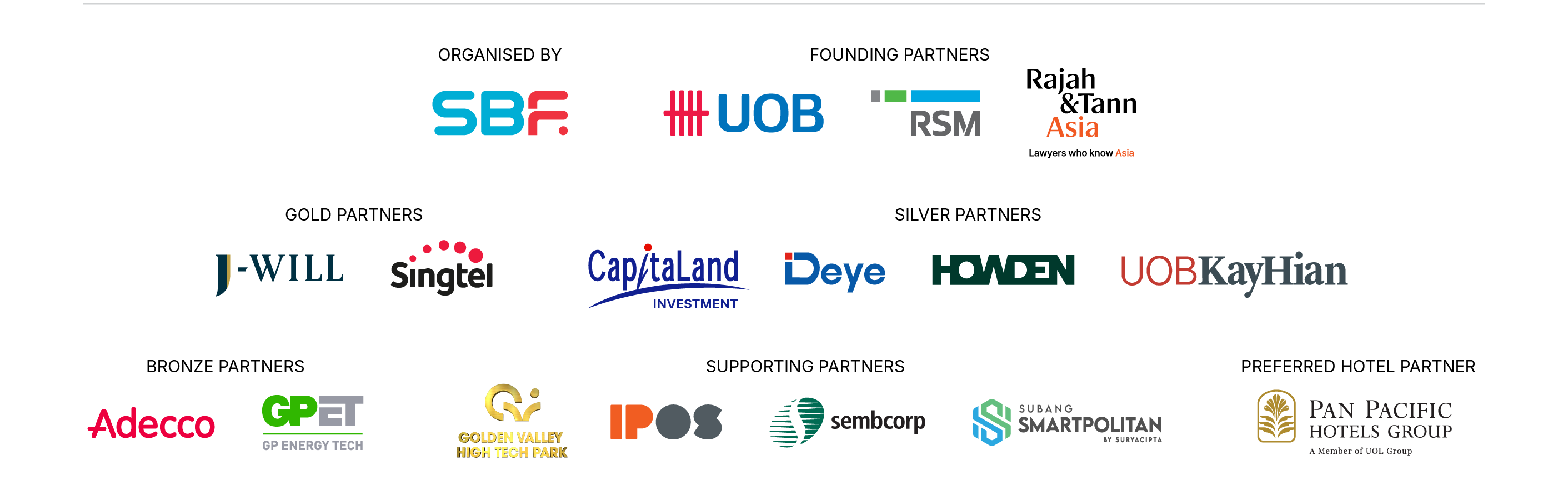 SBF ASEAN Conference 2026 EDM Footer