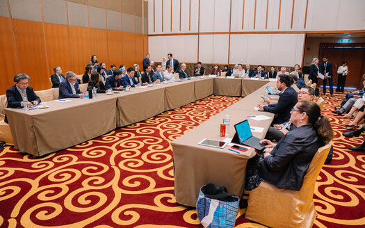 ABAC participants at the Industry Roundtable on Facilitating Trade in Environmental Goods and Services on the sidelines of 2nd ABAC Meeting in Brunei Darussalam.