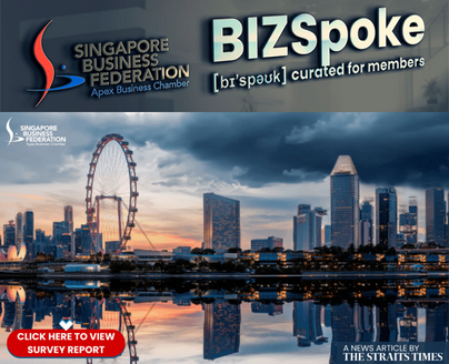 BIZSpoke | 12 January 2024 - SBF National Business Survey 2023/2024: Singapore Businesses Voice Concerns About Rising Costs Amidst a Decline in Business Sentiments
